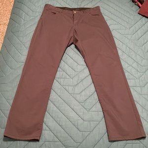 Gridiron Grey Nike Slim Fit 5-Pocket Golf Pants